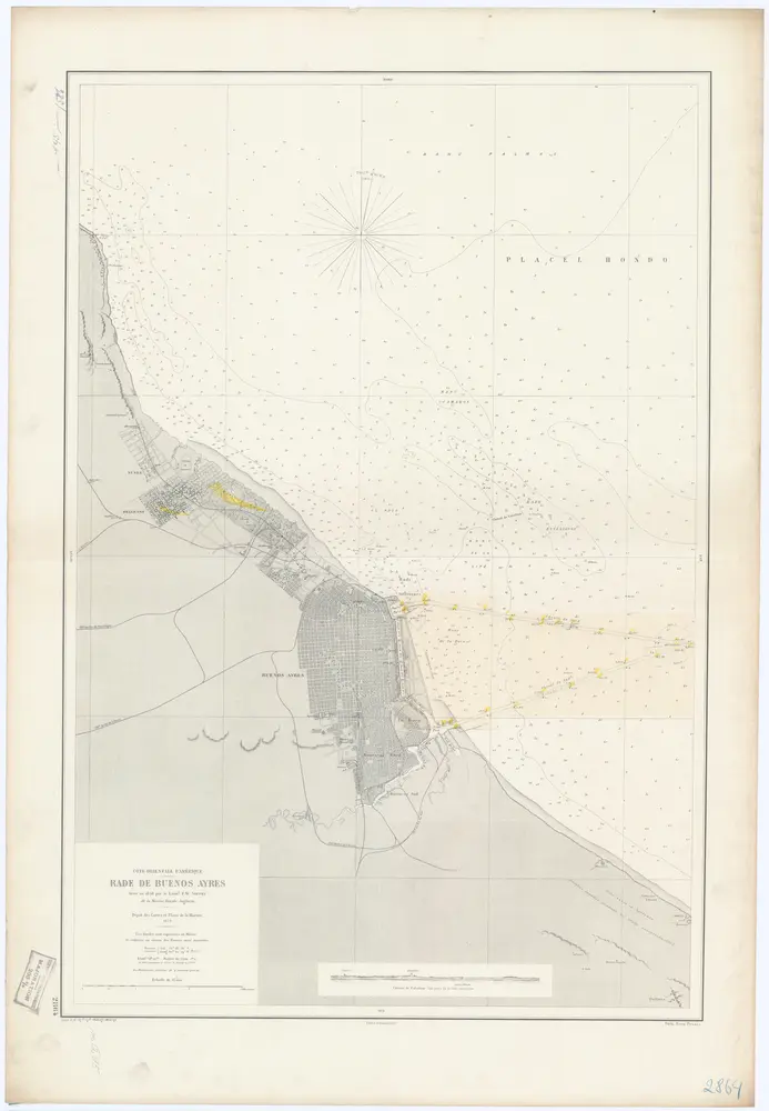 Voorbeeld van de oude kaart