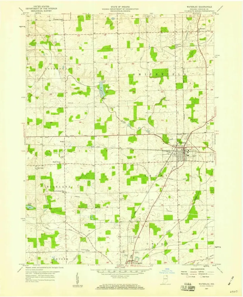 Aperçu de l'ancienne carte