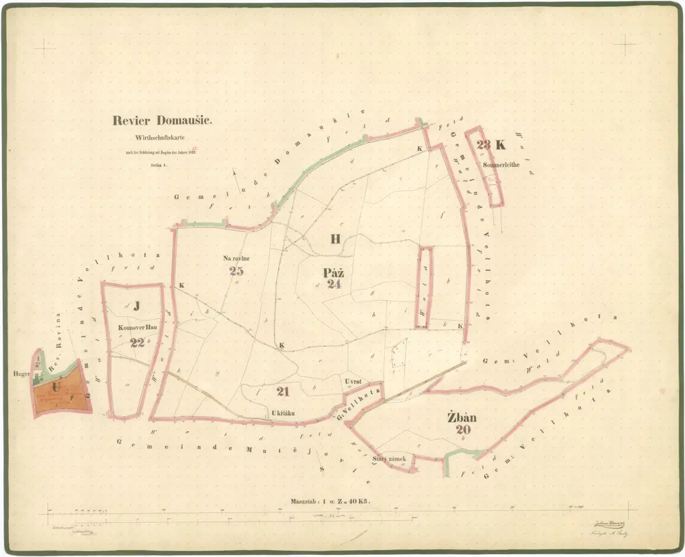 Aperçu de l'ancienne carte