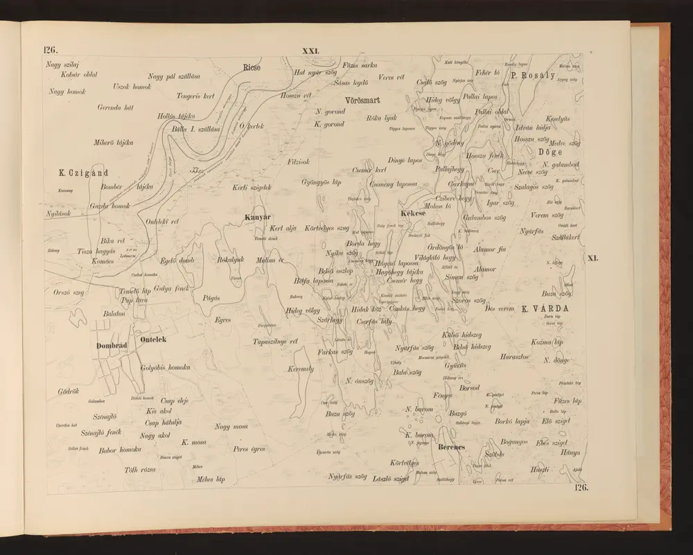 Anteprima della vecchia mappa