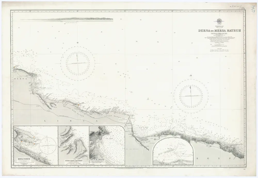 Voorbeeld van de oude kaart