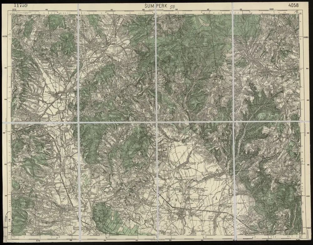 Anteprima della vecchia mappa