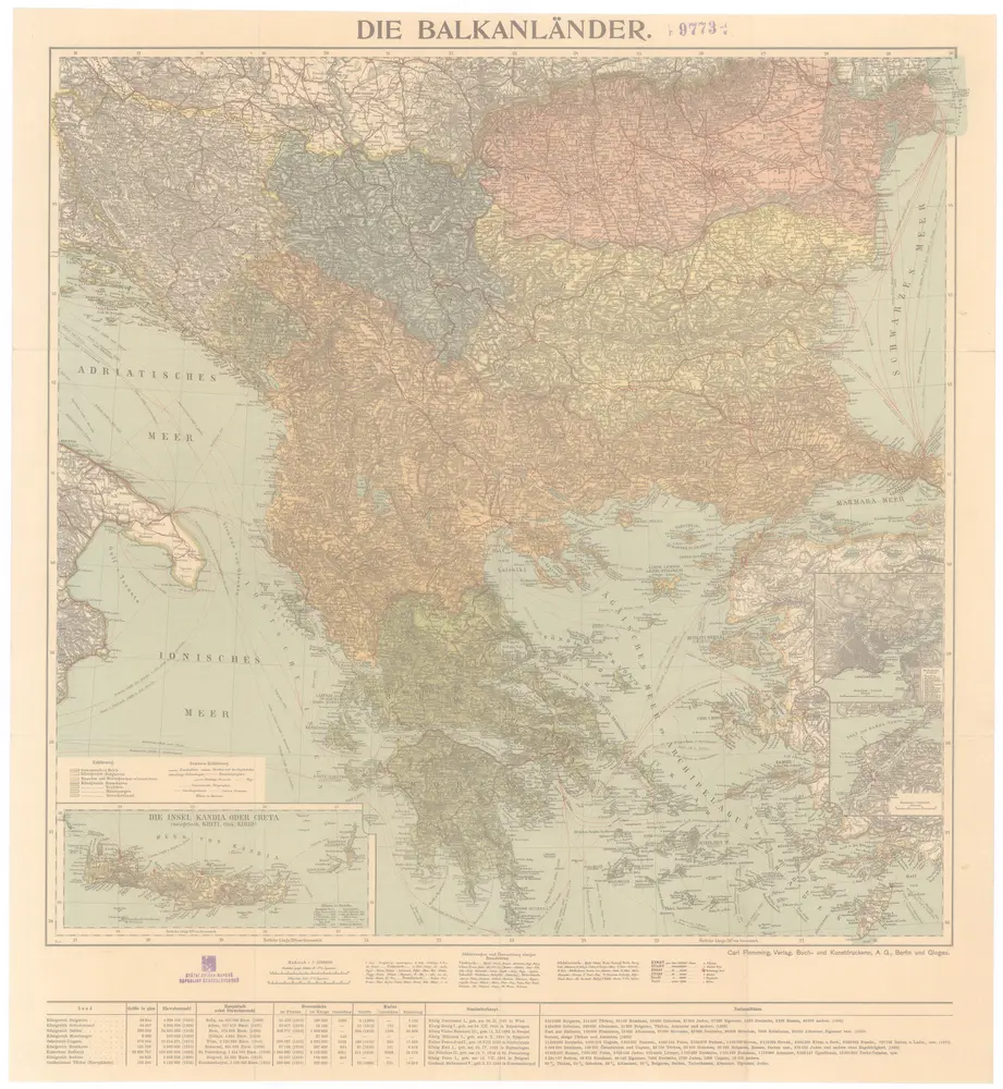 Voorbeeld van de oude kaart