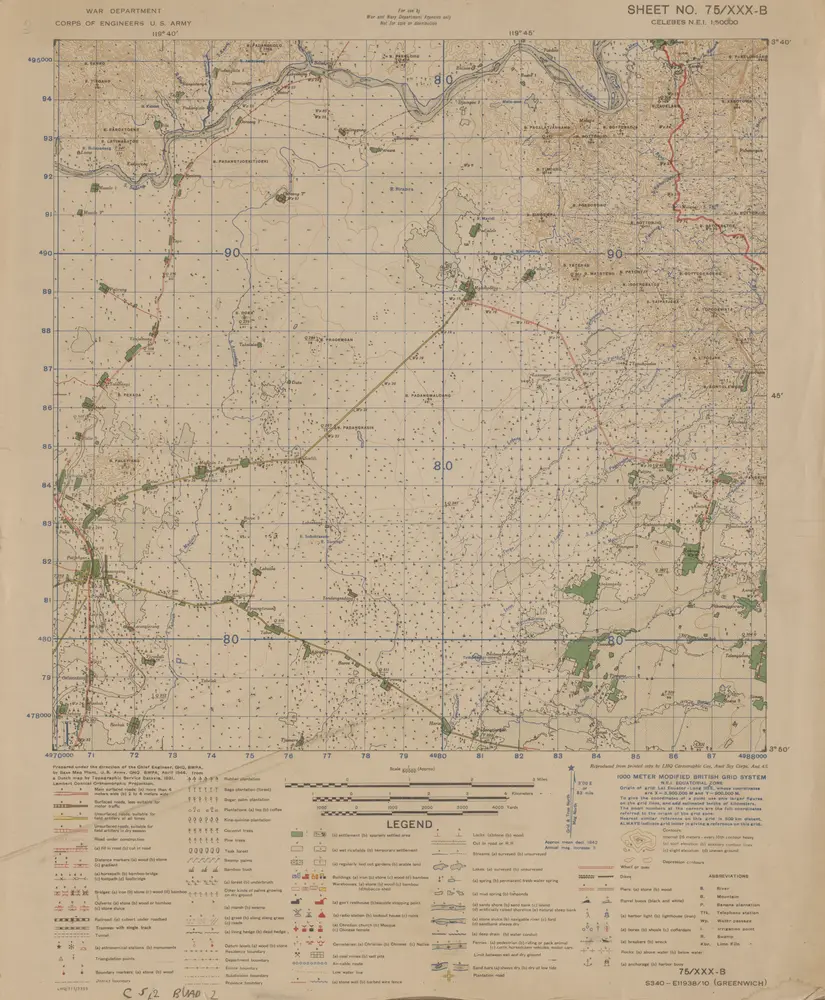 Aperçu de l'ancienne carte