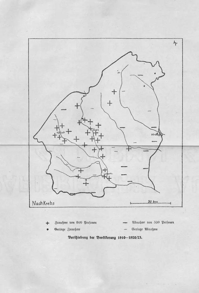 Voorbeeld van de oude kaart