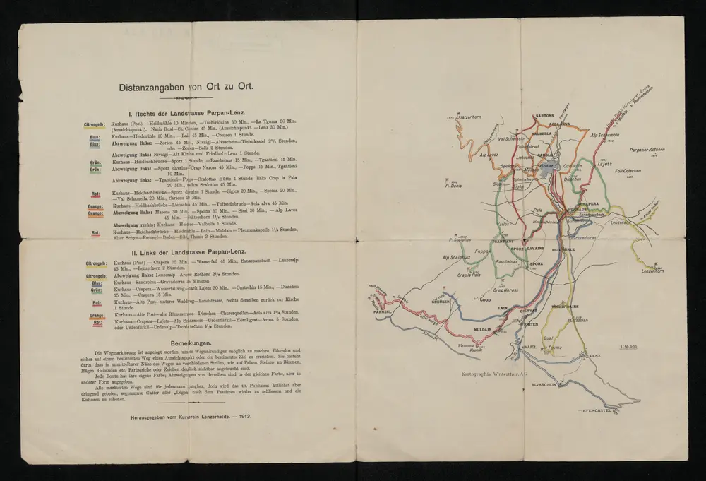 Aperçu de l'ancienne carte