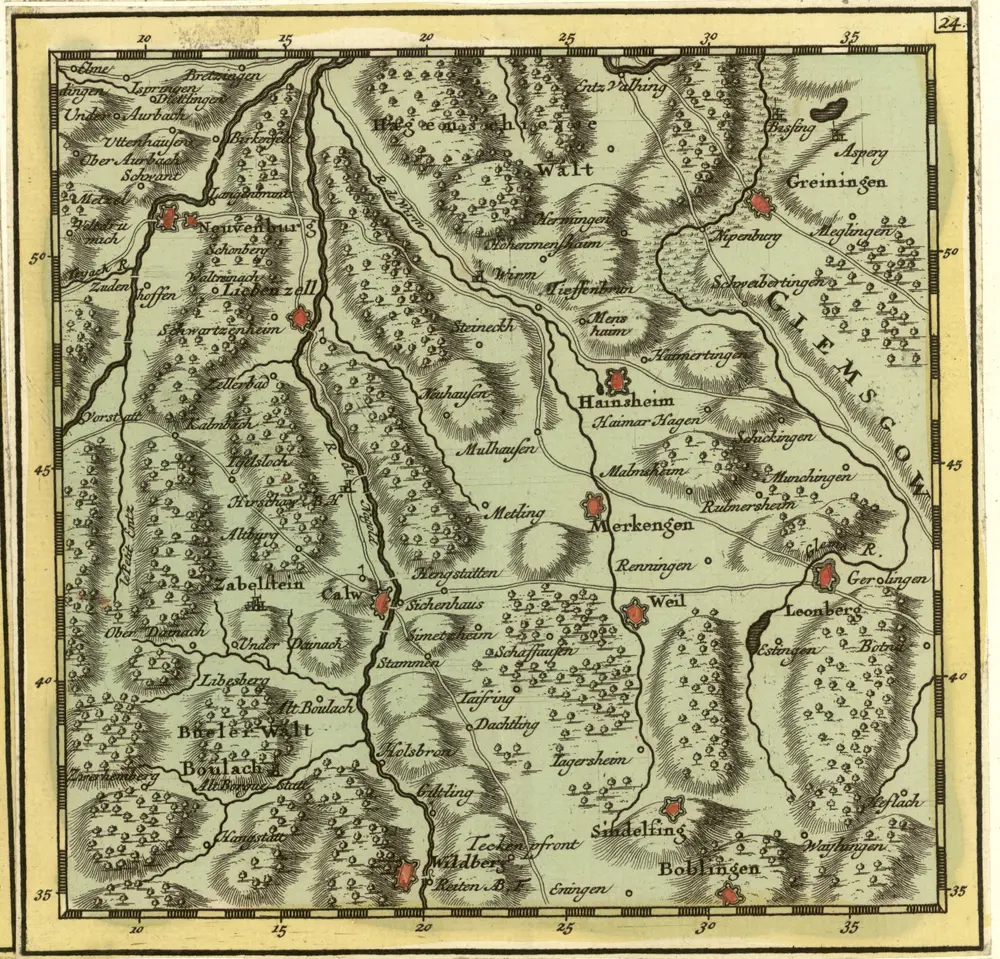 Anteprima della vecchia mappa