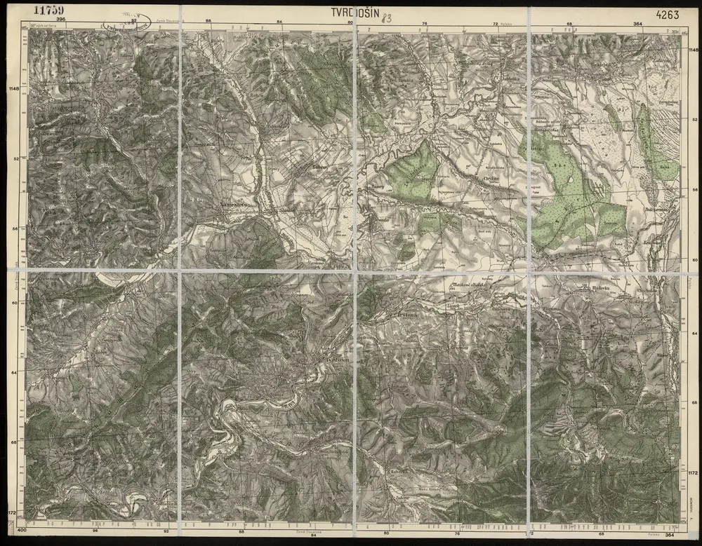 Anteprima della vecchia mappa