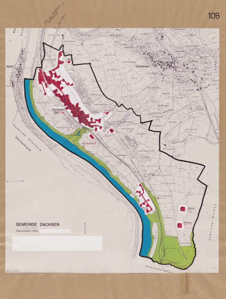 Anteprima della vecchia mappa