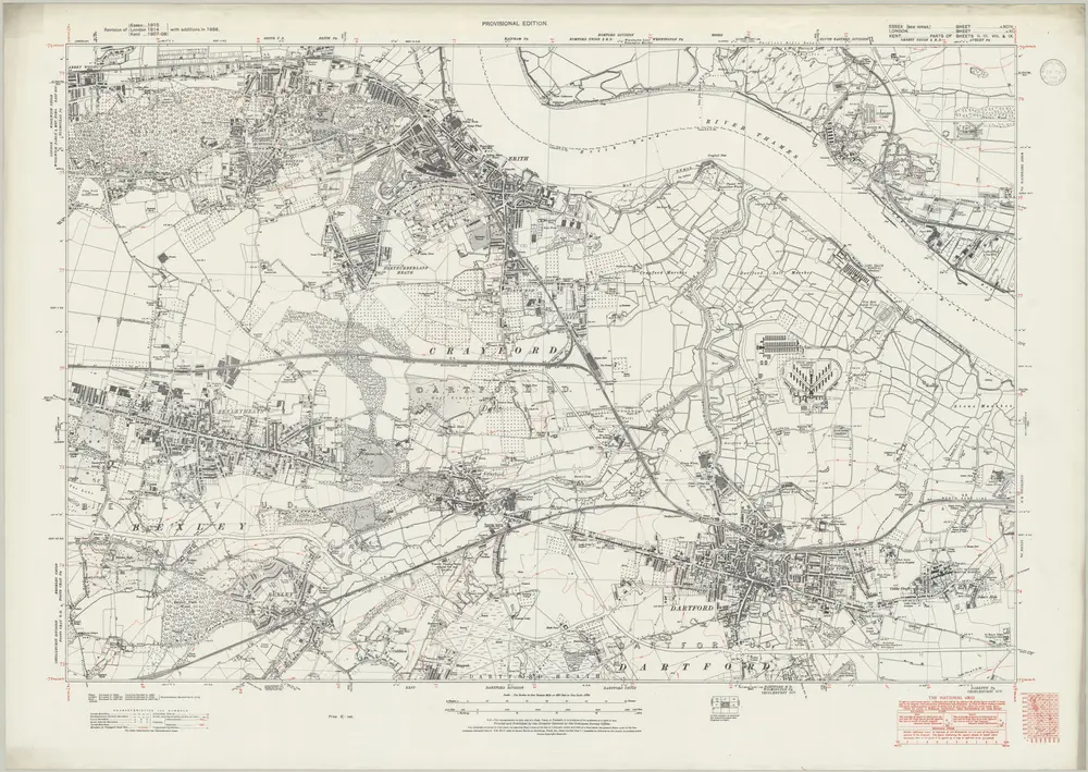 Voorbeeld van de oude kaart