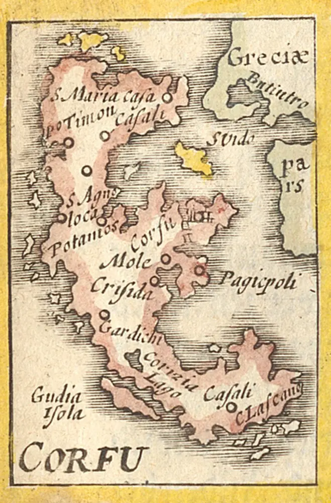 Aperçu de l'ancienne carte