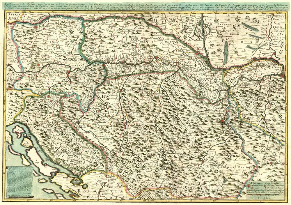 Le Royaume de Bosnie, dans son entier