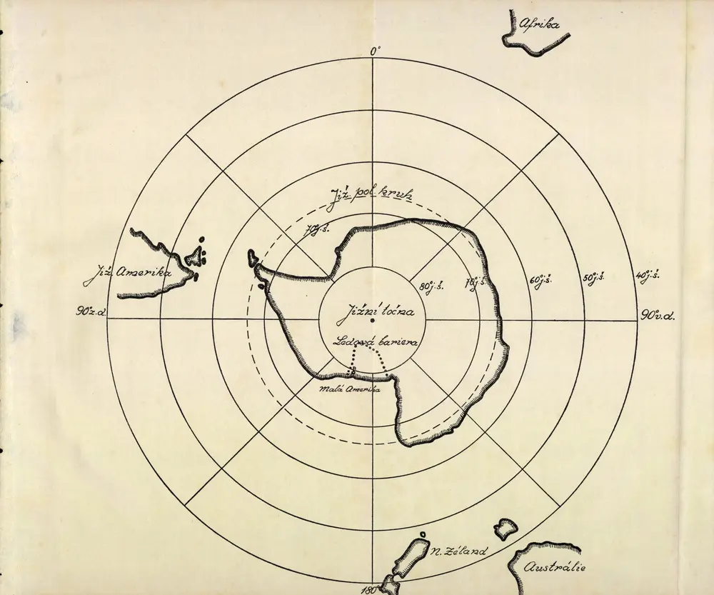 Voorbeeld van de oude kaart