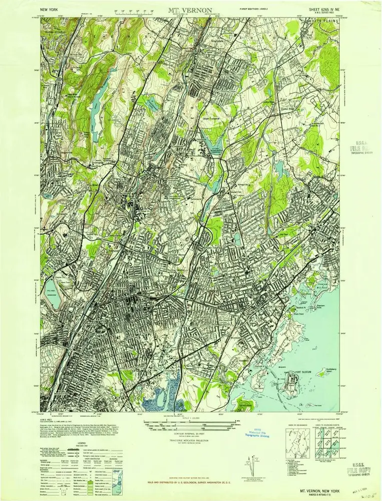 Voorbeeld van de oude kaart