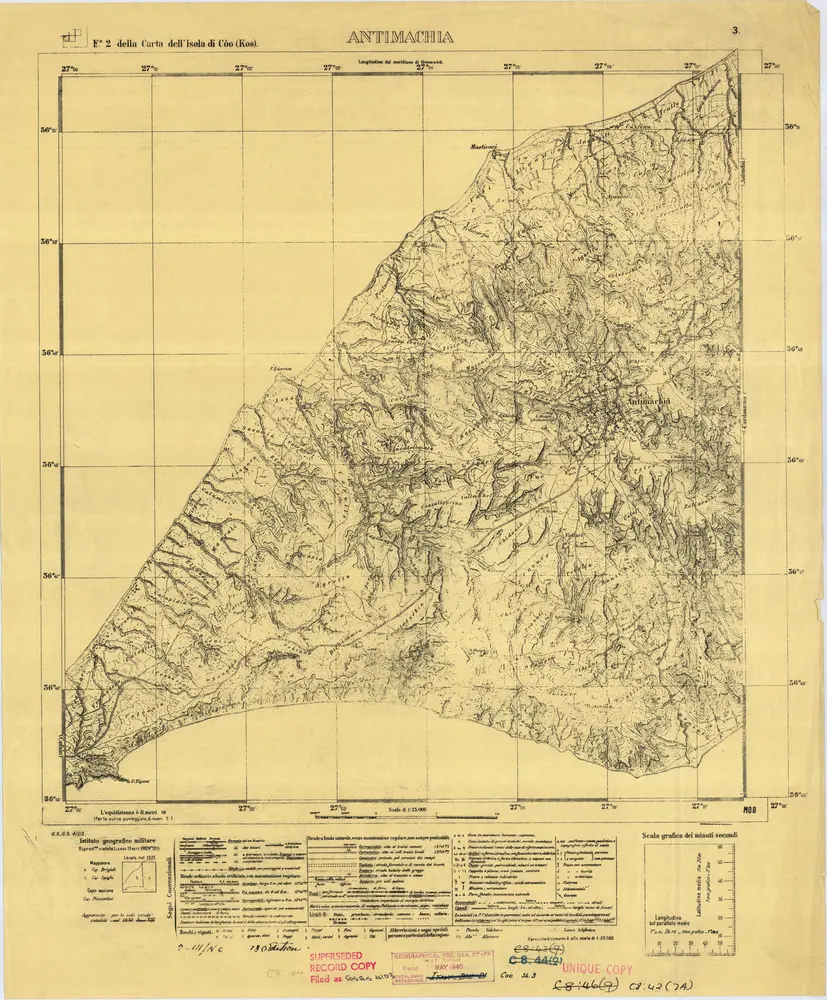 Anteprima della vecchia mappa