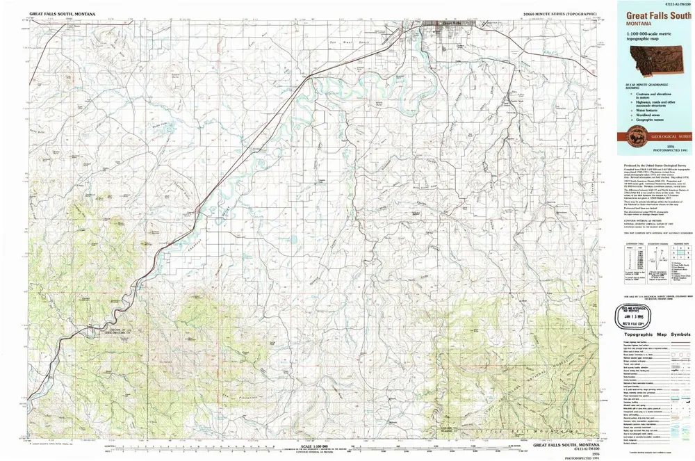 Anteprima della vecchia mappa