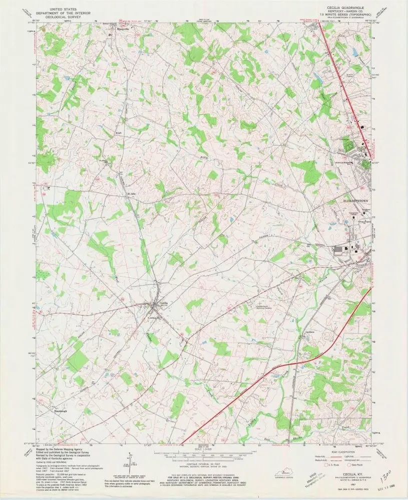 Aperçu de l'ancienne carte