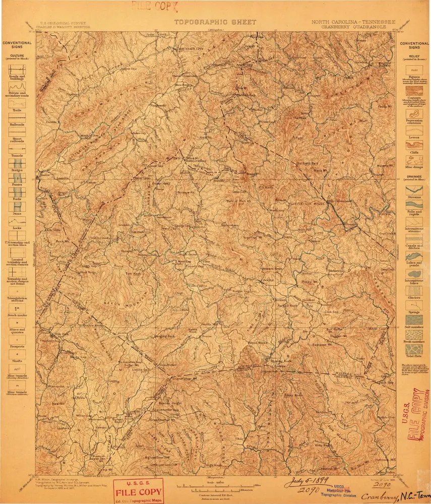 Aperçu de l'ancienne carte