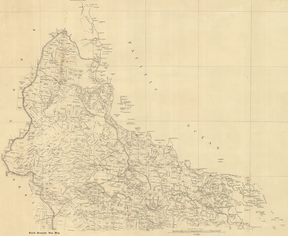 Voorbeeld van de oude kaart