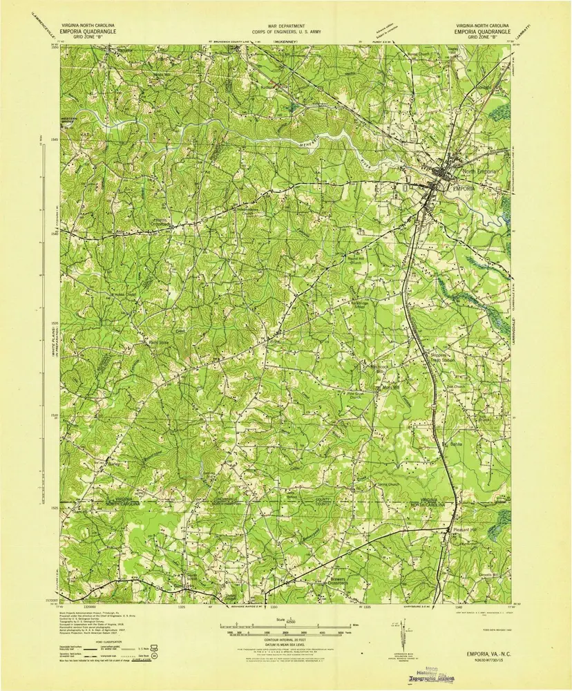 Aperçu de l'ancienne carte