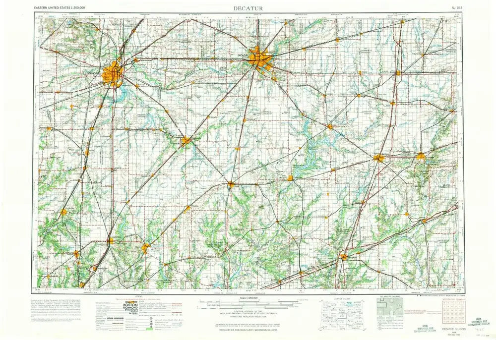 Aperçu de l'ancienne carte