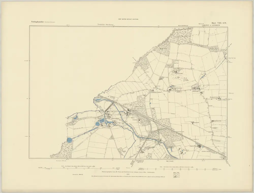 Aperçu de l'ancienne carte