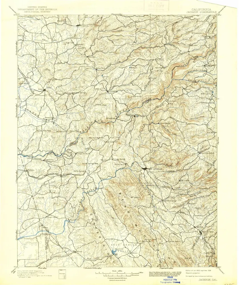 Aperçu de l'ancienne carte