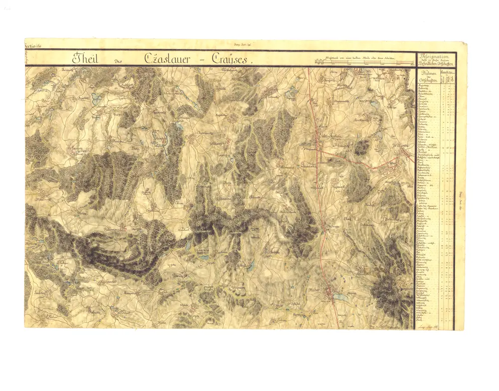 Anteprima della vecchia mappa