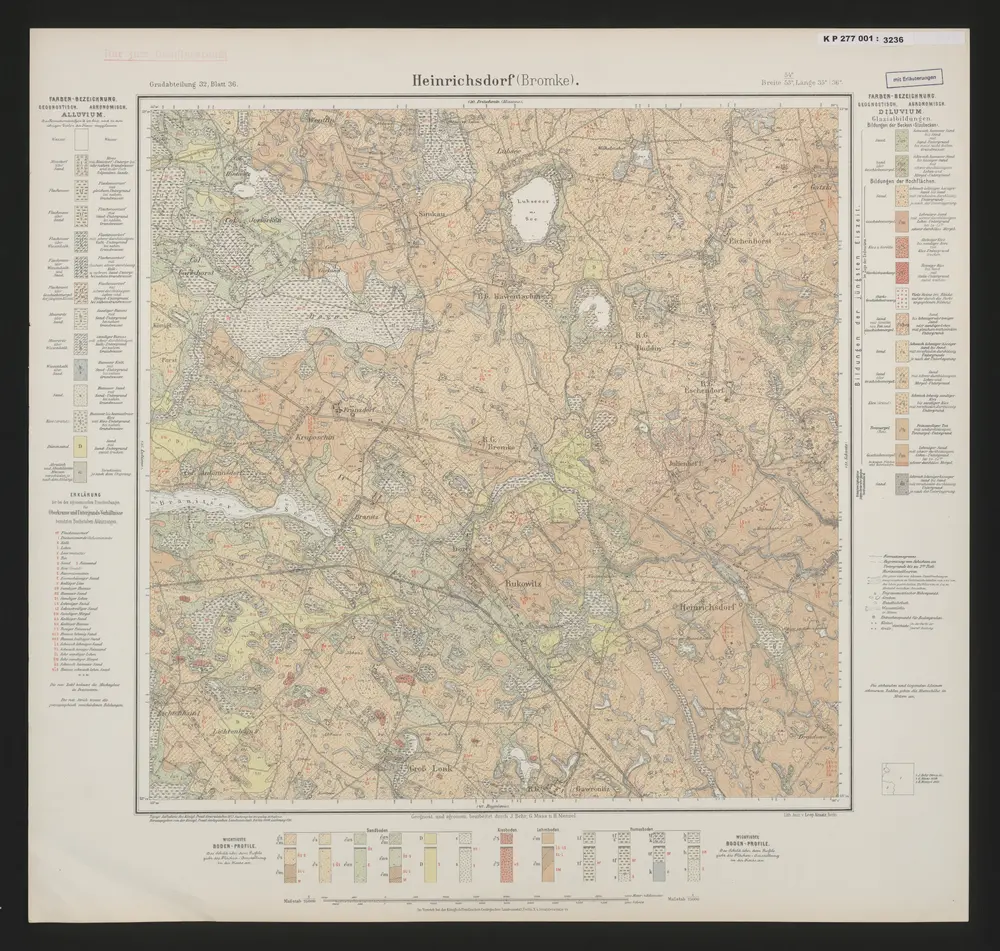 Voorbeeld van de oude kaart