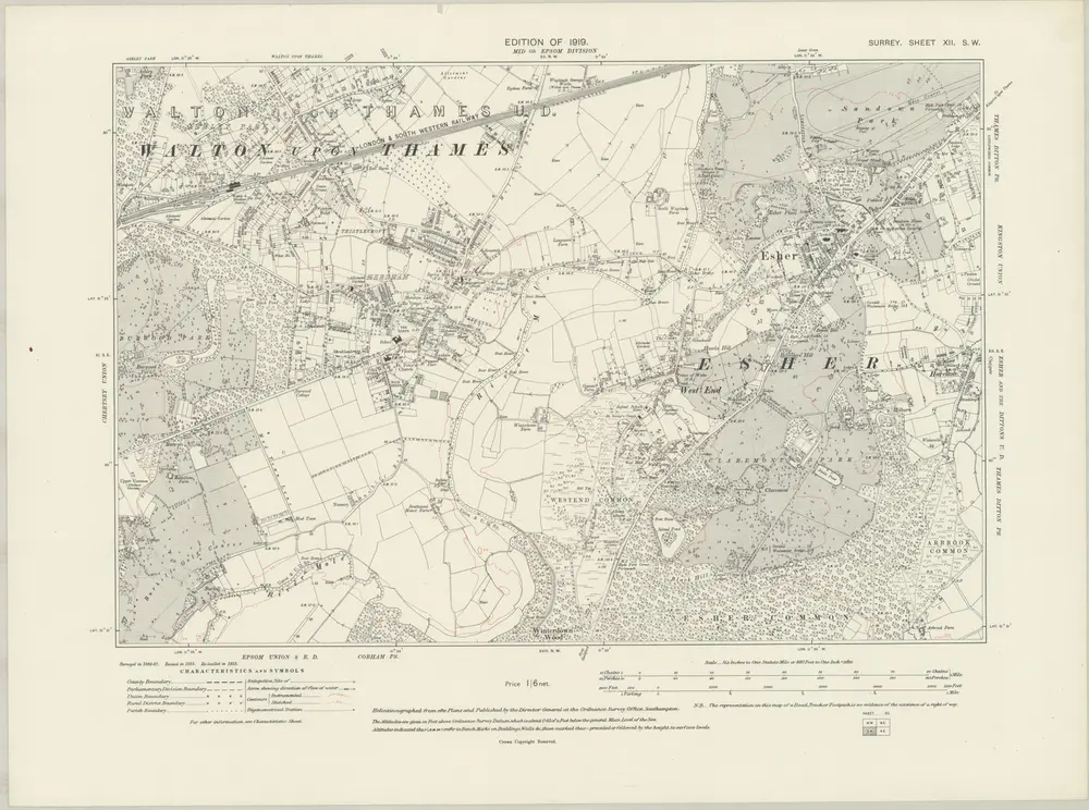 Aperçu de l'ancienne carte