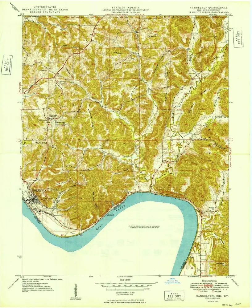 Aperçu de l'ancienne carte