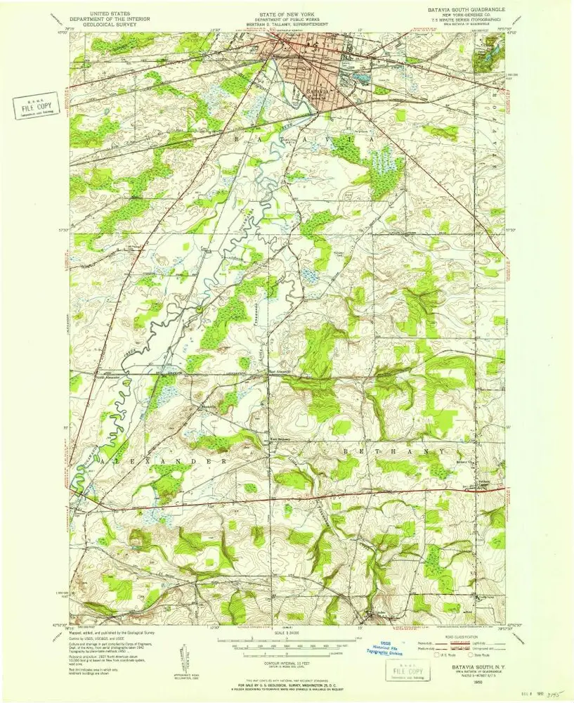 Aperçu de l'ancienne carte