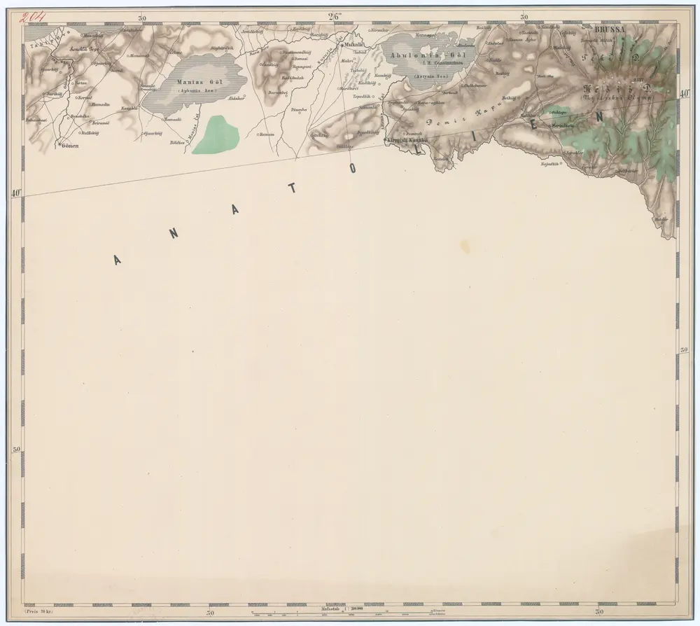 Anteprima della vecchia mappa