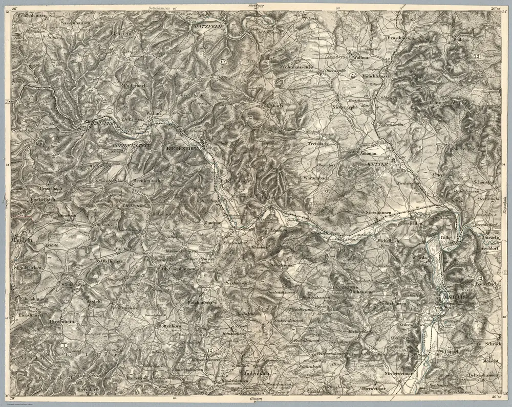 Anteprima della vecchia mappa