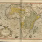 mapa z atlasu "Atlas Sive Cosmographicae Meditationes De Fabrica Mvndi Et Fabricati Figvra. Denuo auctos"