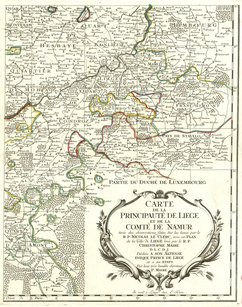 Aperçu de l'ancienne carte