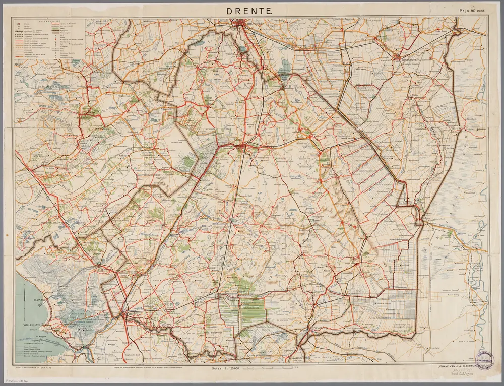 Aperçu de l'ancienne carte