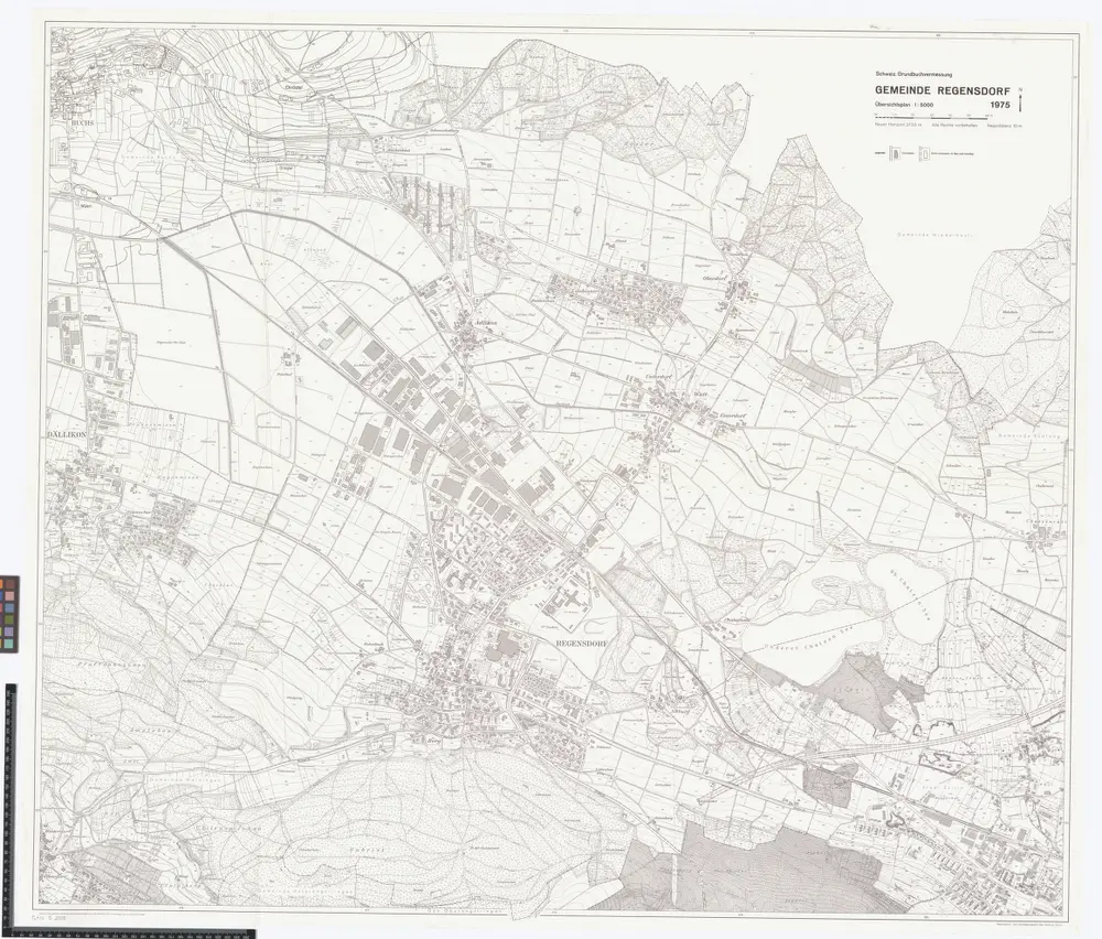 Voorbeeld van de oude kaart