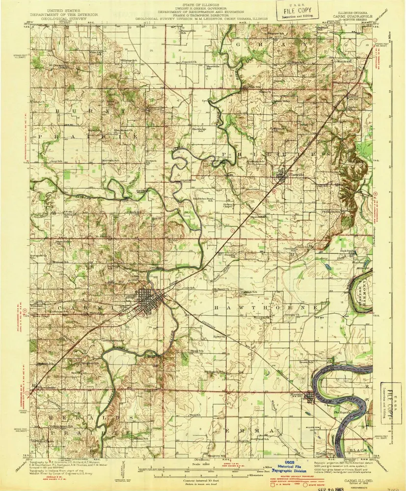 Vista previa del mapa antiguo