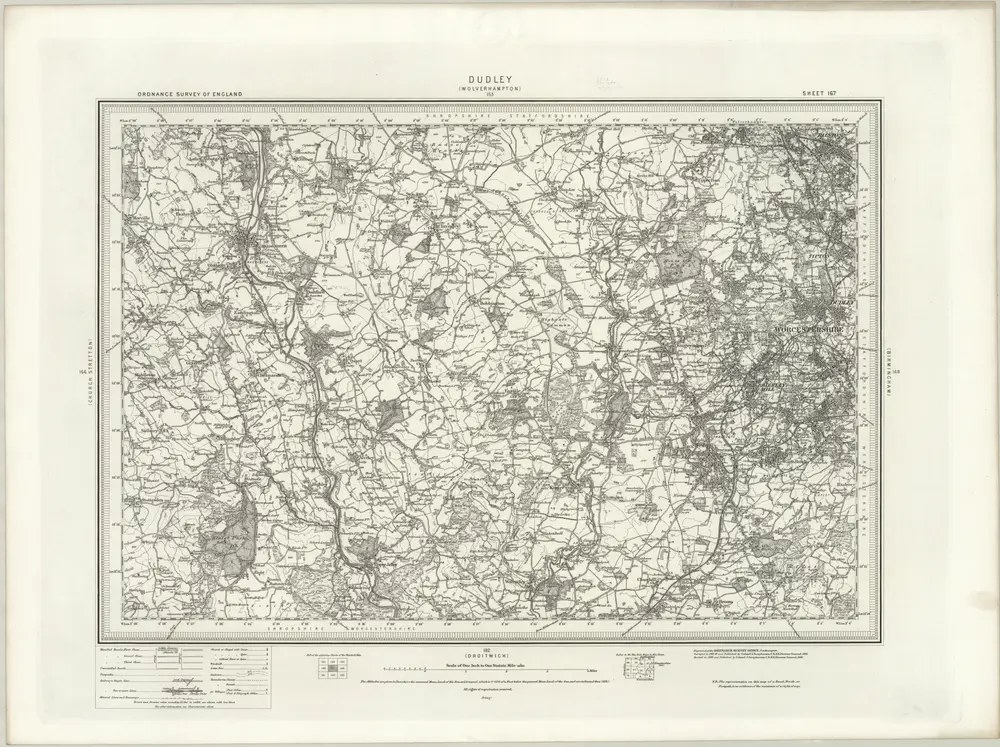 Voorbeeld van de oude kaart