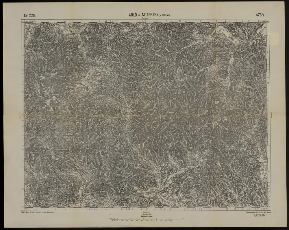 Anteprima della vecchia mappa