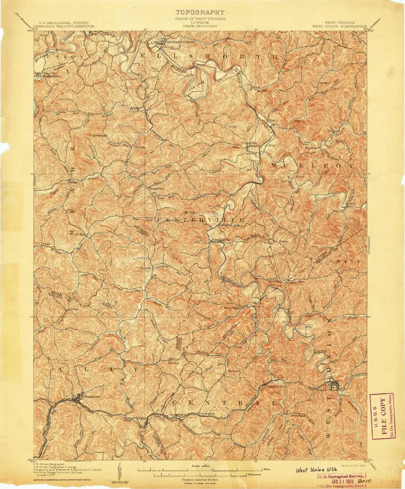 Aperçu de l'ancienne carte