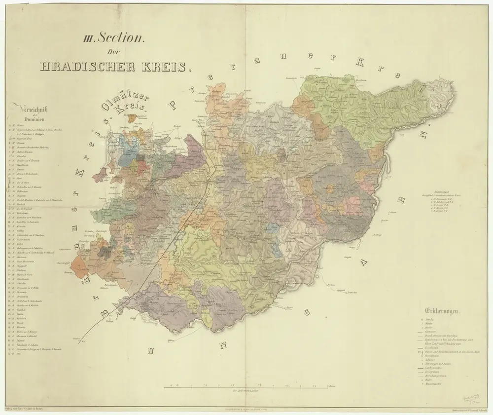 Aperçu de l'ancienne carte