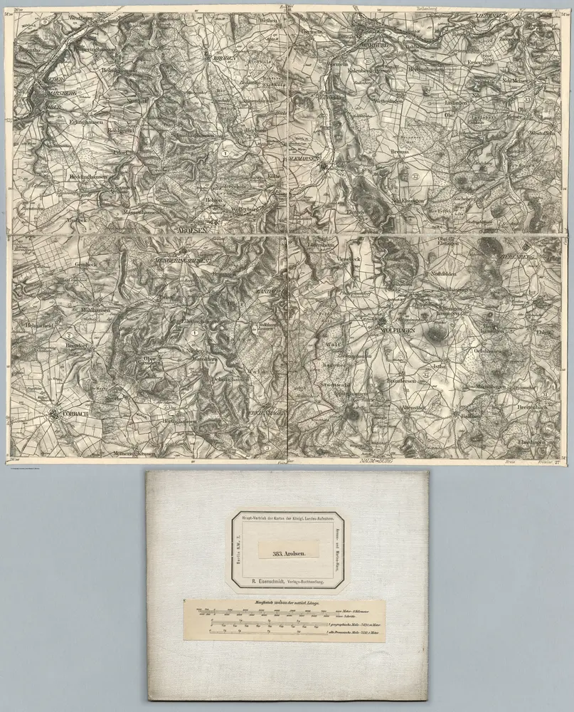 Anteprima della vecchia mappa