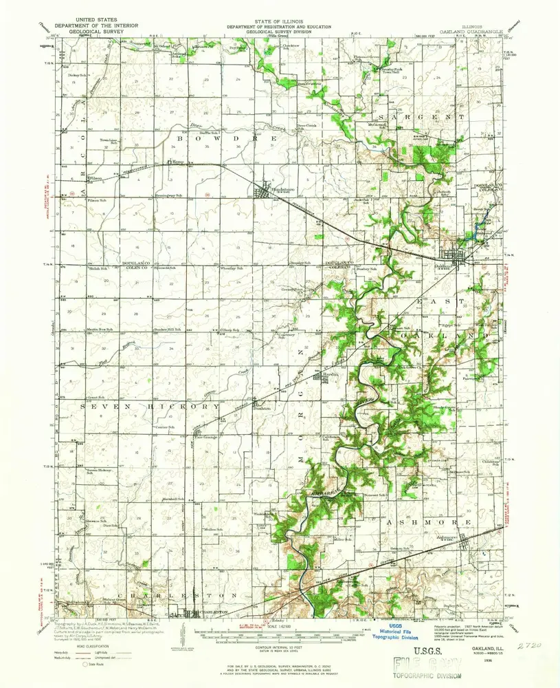 Aperçu de l'ancienne carte