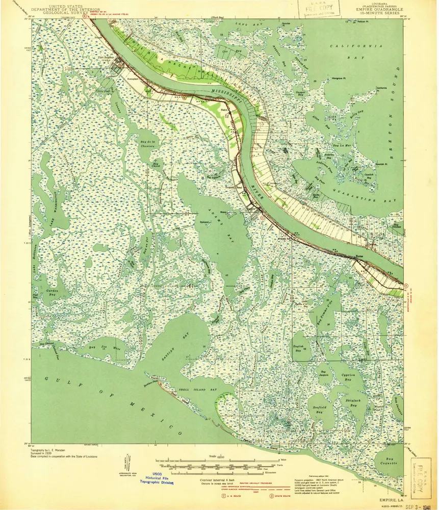 Aperçu de l'ancienne carte