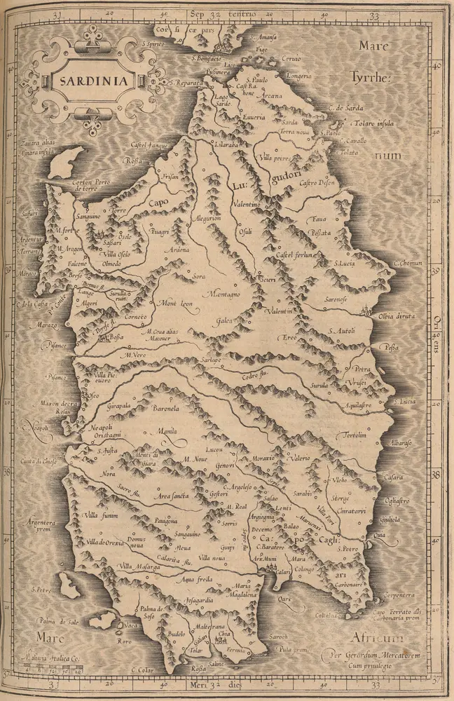 Aperçu de l'ancienne carte