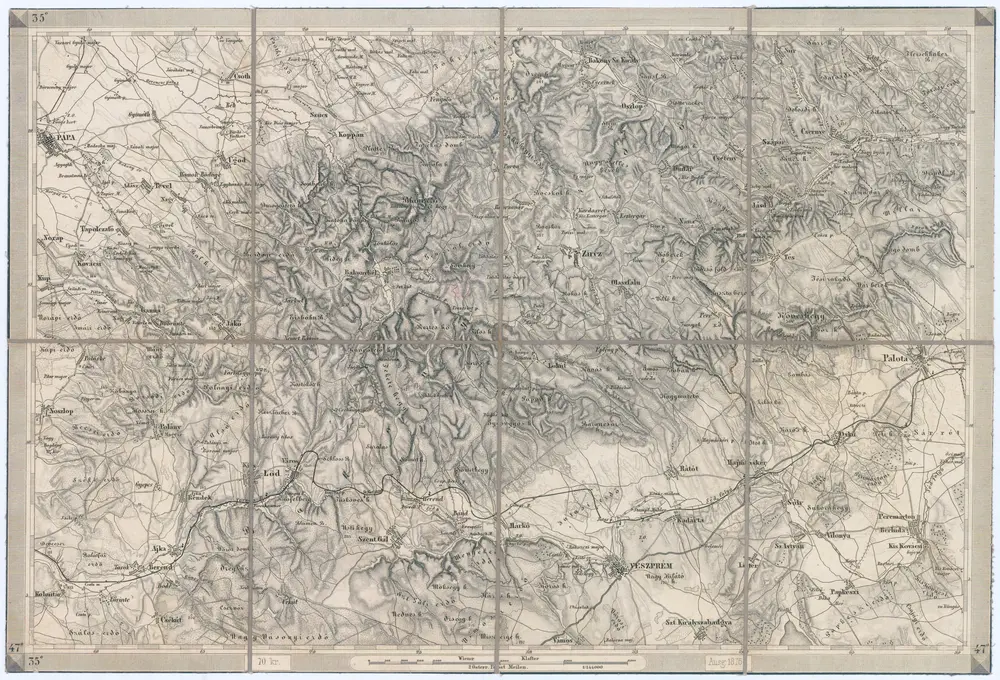 Anteprima della vecchia mappa