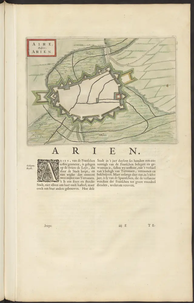 Aperçu de l'ancienne carte