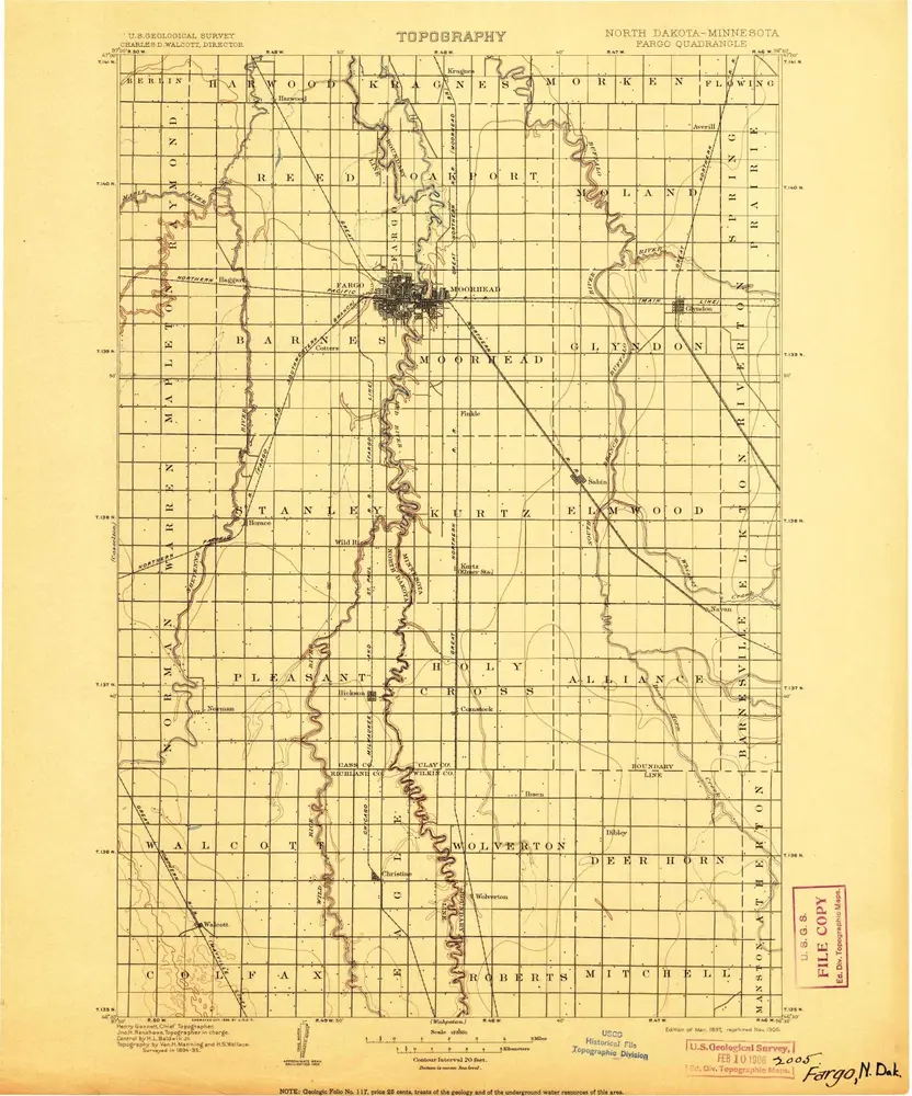 Voorbeeld van de oude kaart